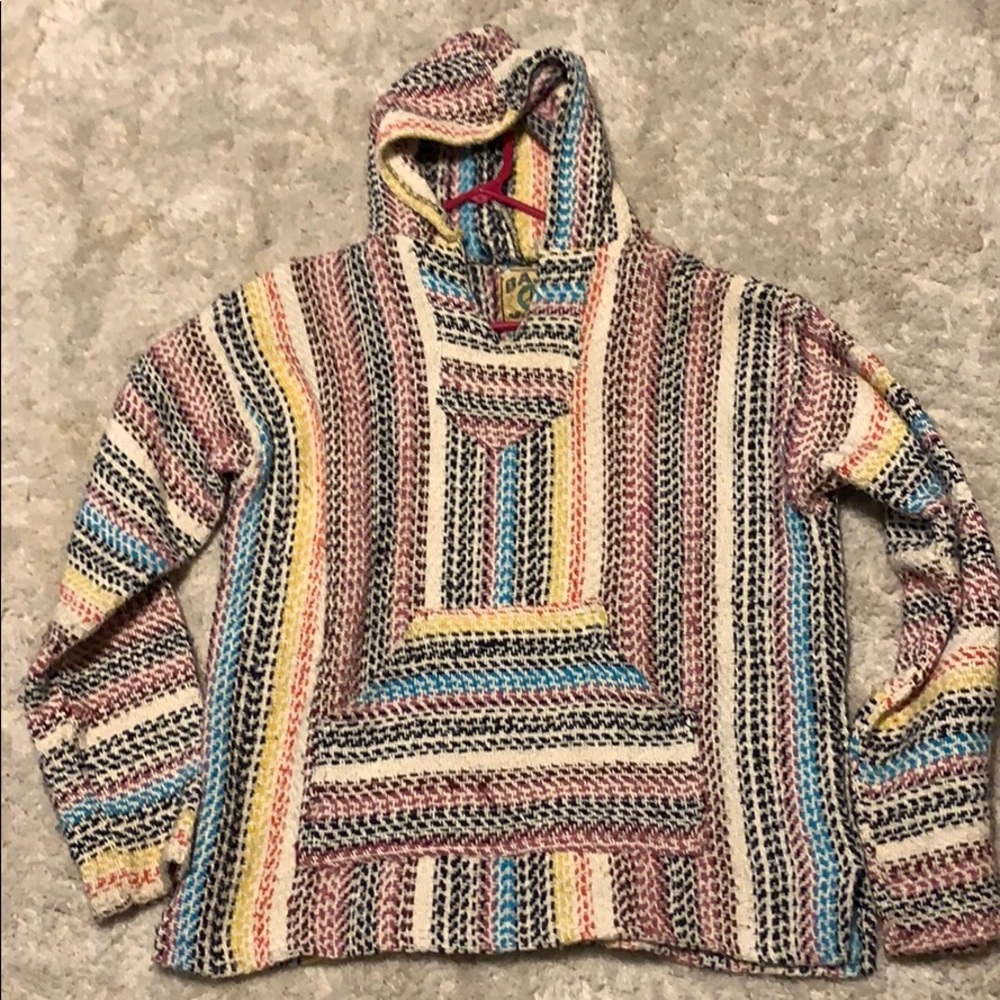 Multi color hoodie